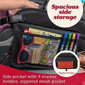 Kids Travel Tray for Car Seats & Airplanes - Durable & Fun