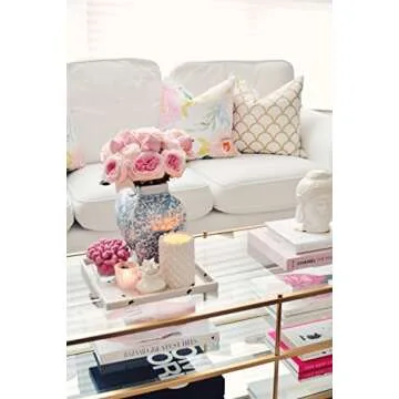 Thompson Ferrier – Pineapple scented candle collection – White Tea & Mint fragrance Home Decor Candle - Silver - Hand sculpted and hand poured with the finest essential oils