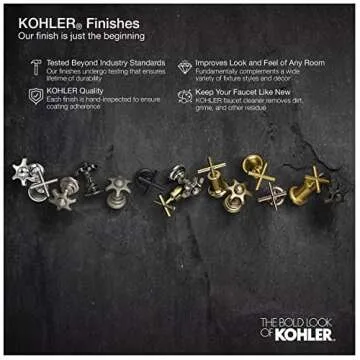 KOHLER Awaken Rainhead Showerhead - Premium Rainfall Experience