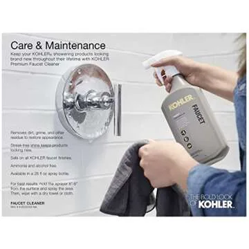 KOHLER Awaken Rainhead Showerhead - Premium Rainfall Experience