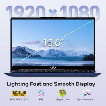 NIMO 15.6" FHD Gaming Laptop with AMD Ryzen 5 & 32GB RAM