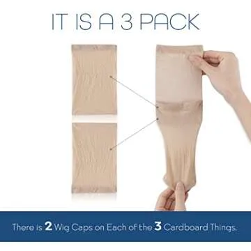 Appearanz 6 pcs Wig Caps for Women - Ultimate Comfort