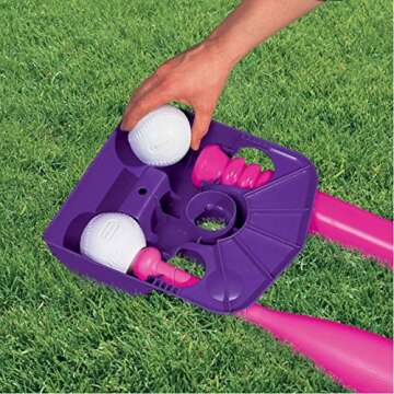 Little Tikes T-Ball Set, Pink, 5 Balls, for Toddlers Ages 18+ Months – Amazon Exclusive