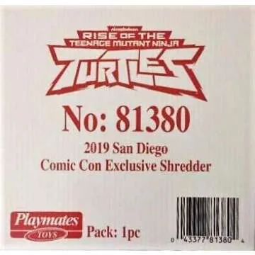 2019 San Diego Comic-Con Exclusive Shredder Figure
