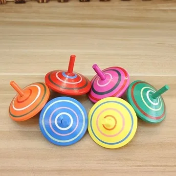 GoodPlay Gyroscope Wooden Spinning Tops Educational Fun