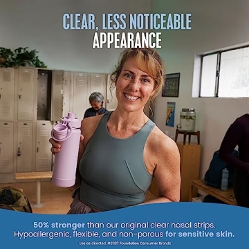 Breathe Right Extra Strength Nasal Strips for Snoring and Congestion Relief