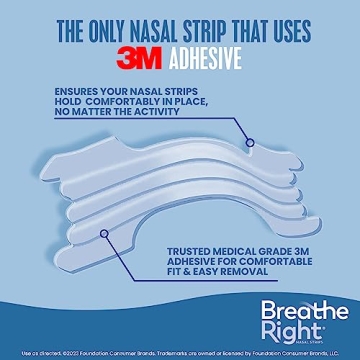 Breathe Right Extra Strength Nasal Strips for Snoring and Congestion Relief