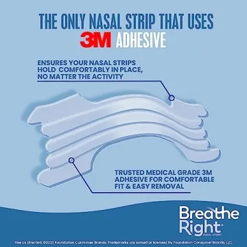 Breathe Right Extra Strength Nasal Strips for Snoring and Congestion Relief