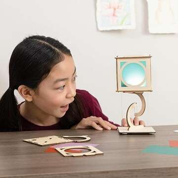 KiwiCo Levitating Lantern - Physics and Tensegrity Science Kit for Kids 9+