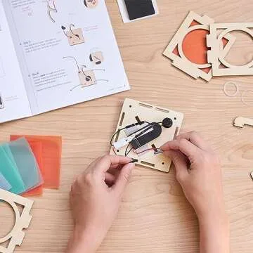 KiwiCo Levitating Lantern - Physics and Tensegrity Science Kit for Kids 9+