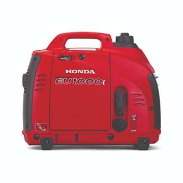 Honda 663510 EU1000i 1000 Watt Portable Inverter Generator with Co-Minder