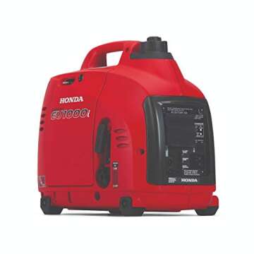 Honda 663510 EU1000i 1000 Watt Portable Inverter Generator with Co-Minder