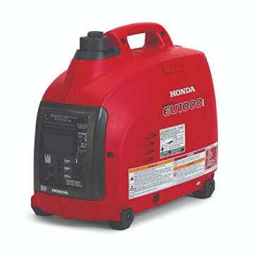 Honda 663510 EU1000i 1000 Watt Portable Inverter Generator with Co-Minder