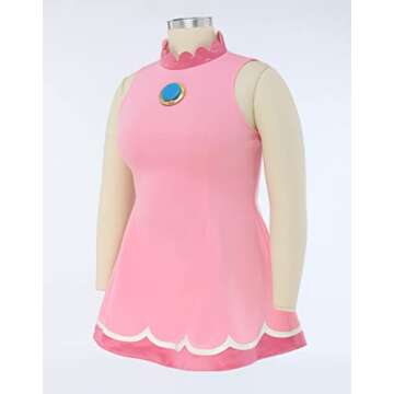 miccostumes Women's Princess Tennis Dress Cosplay Costume with Crown (M)