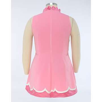 miccostumes Women's Princess Tennis Dress Cosplay Costume with Crown (M)