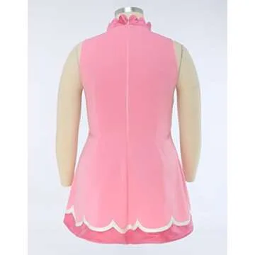 miccostumes Women's Princess Tennis Dress Cosplay Costume with Crown (M)