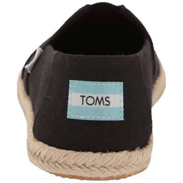 TOMS Women's Alpargata Rope Loafer Flat - Stylish Eco Comfort