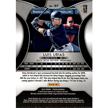 2019 Panini Prizm Luis Urias RC Collectible Baseball Card