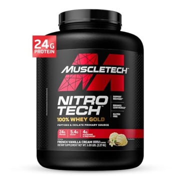 MuscleTech Nitro-Tech Whey Gold Protein Powder for Fitness