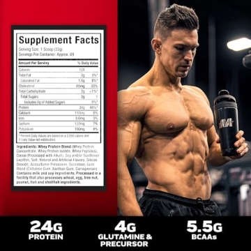 MuscleTech Nitro-Tech Whey Gold Protein Powder for Fitness