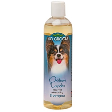 Bio-groom Protein Lanolin Shampoo 12 oz - Nourishing Grooming Solution for All Breeds
