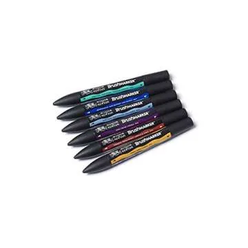 Winsor & Newton BrushMarker 6 Rich Tones Set