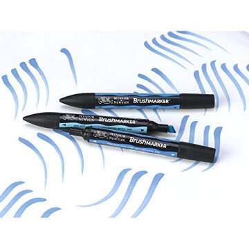 Winsor & Newton BrushMarker 6 Rich Tones Set