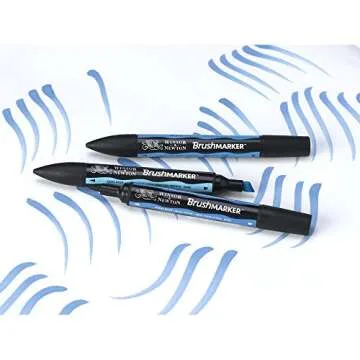 Winsor & Newton BrushMarker 6 Rich Tones Set