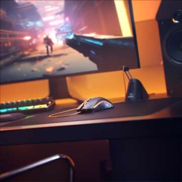 Glorious Model O Wired Gaming Mouse 67g Superlight Honeycomb Design, RGB, Pixart 3360 Sensor, Omron Switches, Ambidextrous - Matte Black