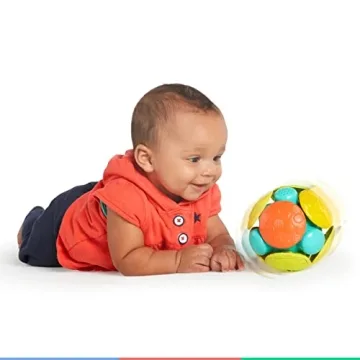 Bright Starts Wobble Bobble Activity Ball for Baby Playtime