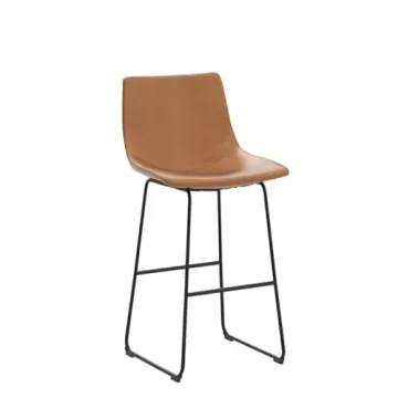 Waleaf 26 inch Bar Stools Set of 2 for Kitchen Comfort