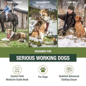 Adventure Medical Kits Workin' Dog Medical Kit - Essential Canine First Aid Kit