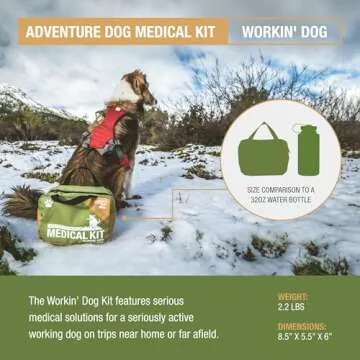 Adventure Medical Kits Workin' Dog Medical Kit for Pet Safety