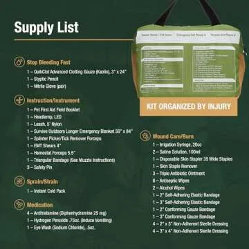 Adventure Medical Kits Workin' Dog Medical Kit for Pet Safety