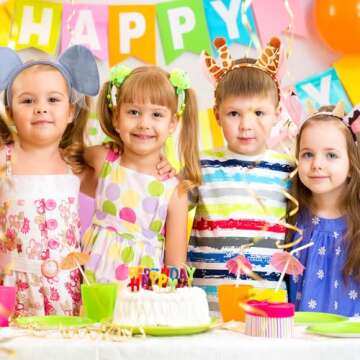 WILLBOND 12 Pieces Halloween Animals Ears Headband Jungle Safari Animals Hairbands Cosplay Hair Hoop for Birthday Party Christmas Costume