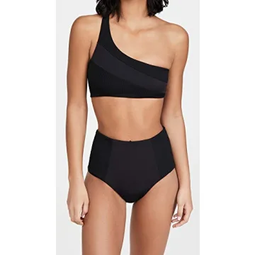 L*Space Jackie Bottoms Black - Stylish Swimwear for Summer
