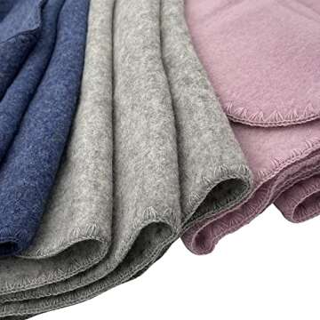 Ecoable Kids Merino Wool Baby Blanket - Warmth & Comfort