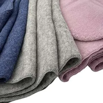 Ecoable Kids Merino Wool Baby Blanket - Warmth & Comfort