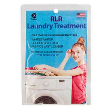 RLR Natural Laundry Detergent Powder – Whitens, Brightens, Refreshes Baby Cloth Diaper Detergent, ...