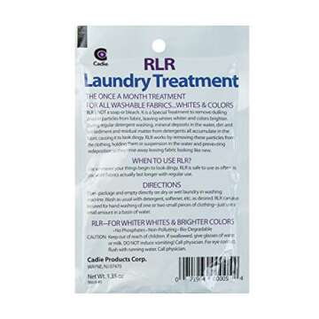 RLR Natural Laundry Detergent Powder for All Fabrics