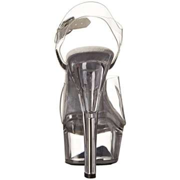 Ellie Women's 601-brook, Clear, 6 M US