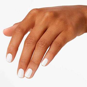 OPI GelColor Nail Polish, White Gel Nail Polish, Funny Bunny, 0.5 fl oz