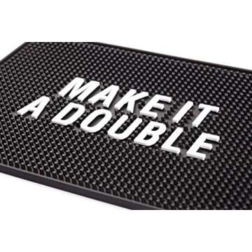 Bar Mat for Home Bar Decorations - Man Cave Basement Presents Decor Idea Dad Son Husband Father’s ...