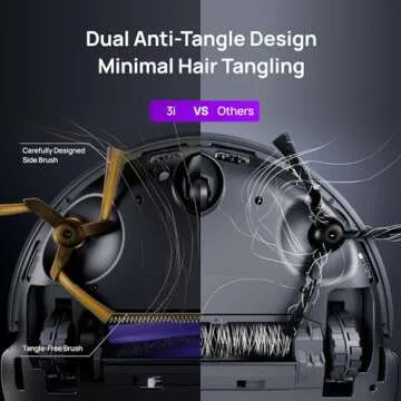 3i S10 Ultra Robot Vacuum and Mop with WaterRecycle System, 13000Pa Suction, Self-Cleaning Extendable Roller Mop, Auto Mop Washing & Drying, Self-Emptying & Refilling, Ai Obstacle Avoidance