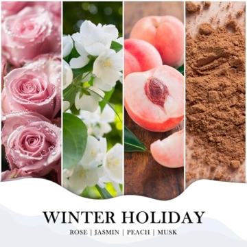 Winter Holiday Scented Candles for Cozy Home Atmosphere