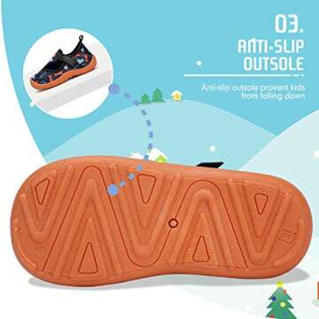 FANTURE Toddler Water Shoes | Cute Aqua Sneakers