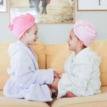 Turbie Twist Microfiber Hair Towel Wrap 2 Pack