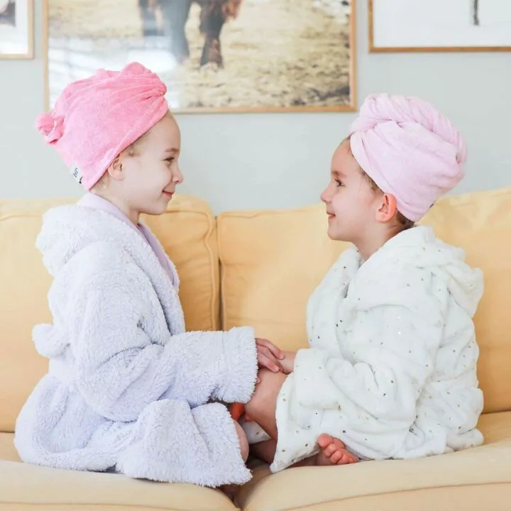 Turbie Twist Microfiber Hair Towel Wrap 2 Pack