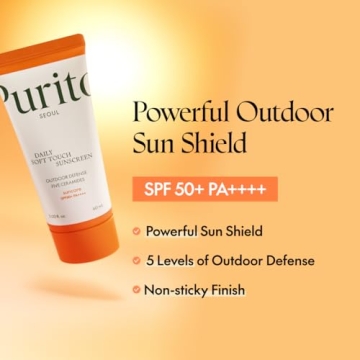 Lightweight PURITO Sunscreen for All Skin Types - 60ml