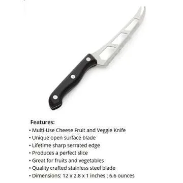 Prodyne CK-300 - Versatile Cheese & Veggie Knife